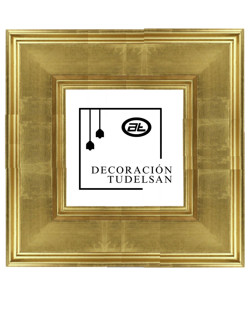 Moldura en Madera Acabado Oro. Modelo 5084 ORO – Sobriedad y Lujo Contemporáneo