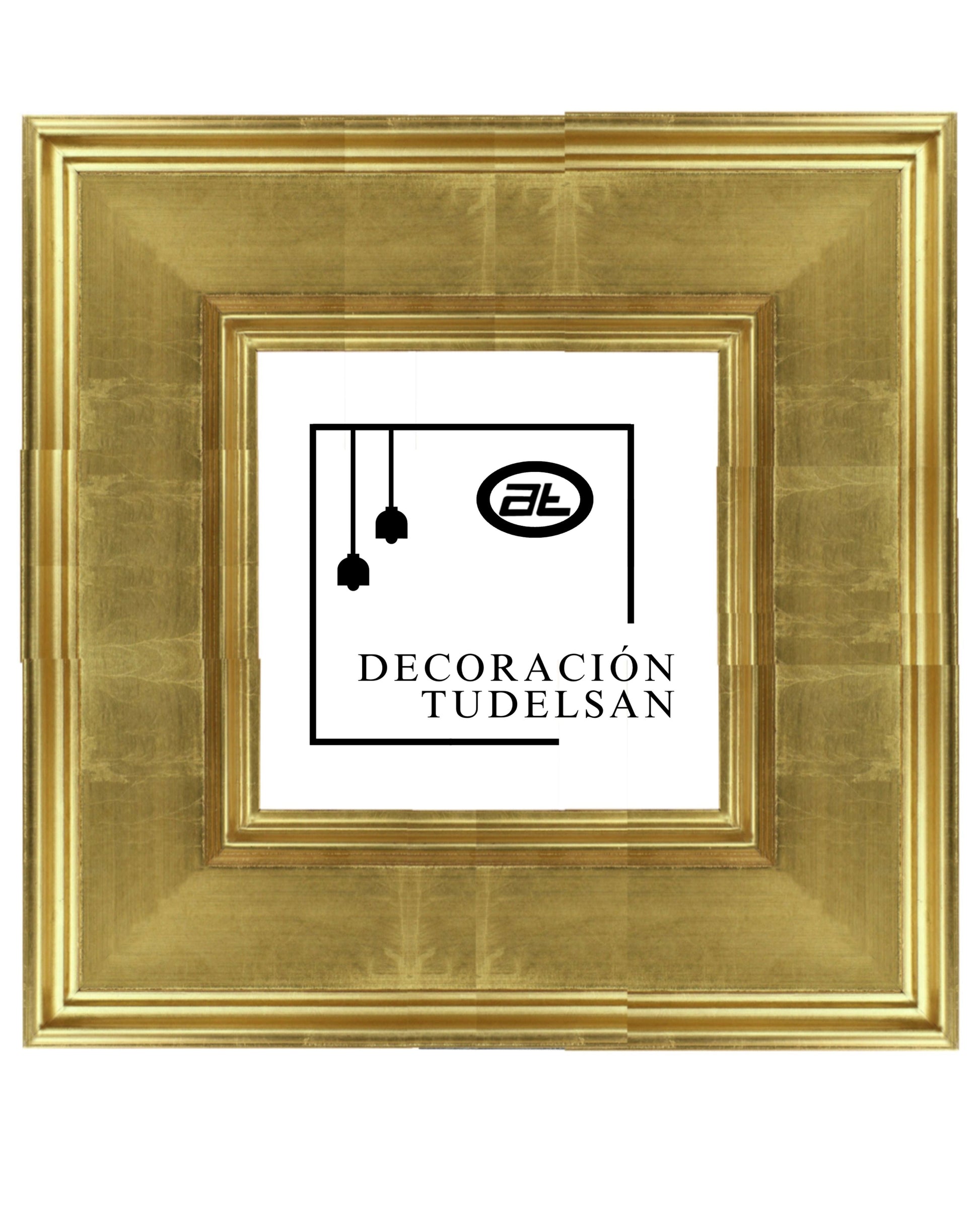 Moldura en Madera Acabado Oro. Modelo 5084 ORO – Sobriedad y Lujo Contemporáneo