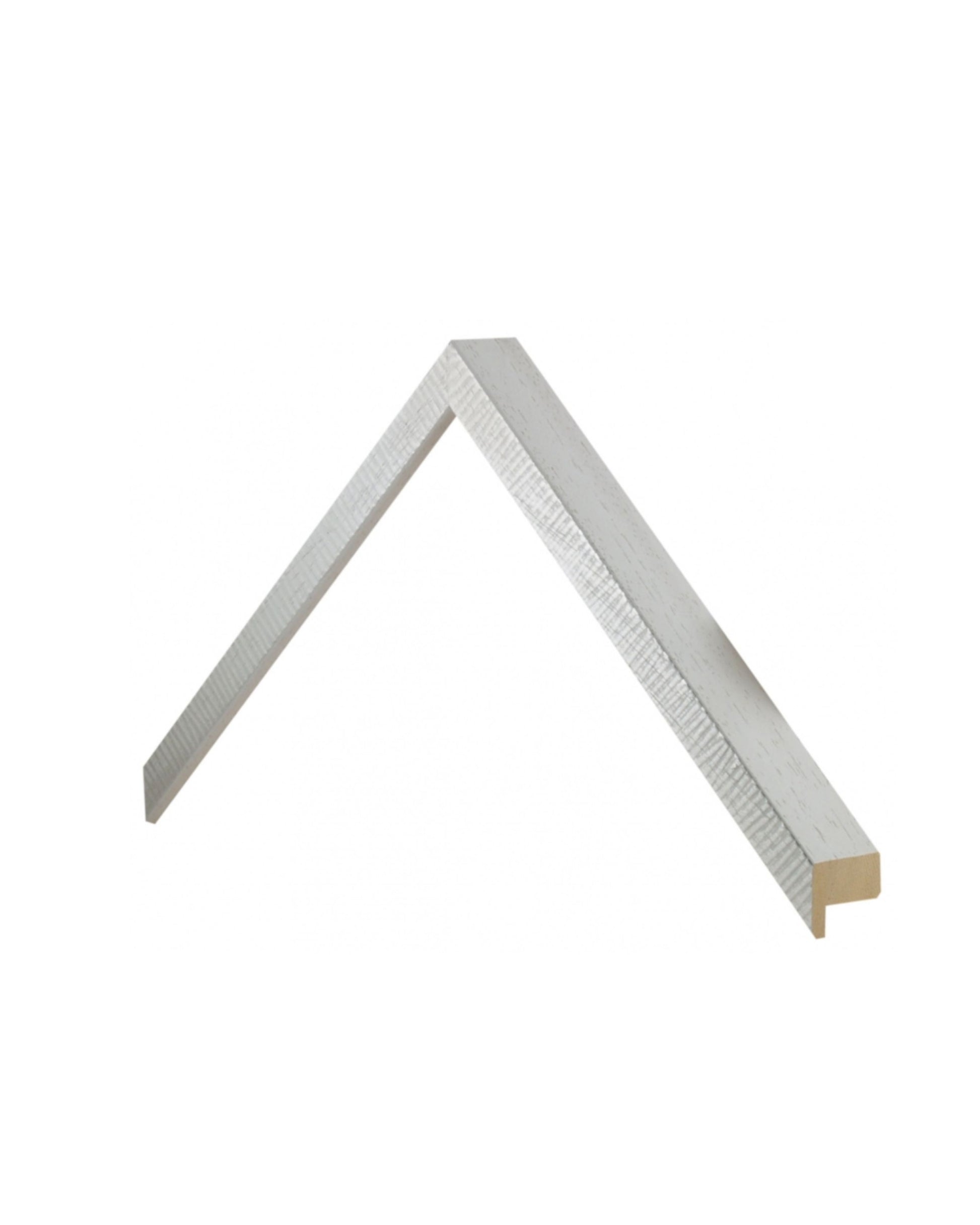 Marco Plata Mate sobre Blanco 00342A0/3325  –