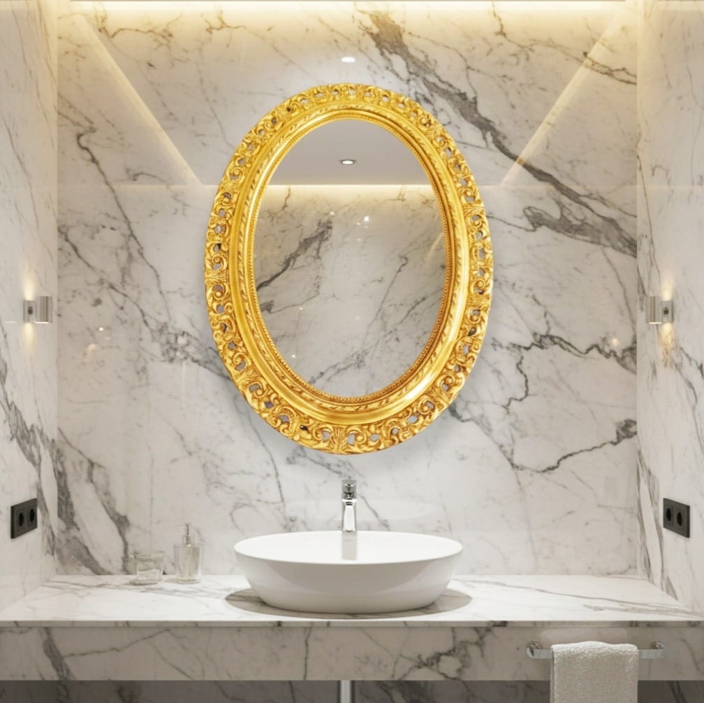 Marco Decorativo en Pan de Oro – 42x57 cm