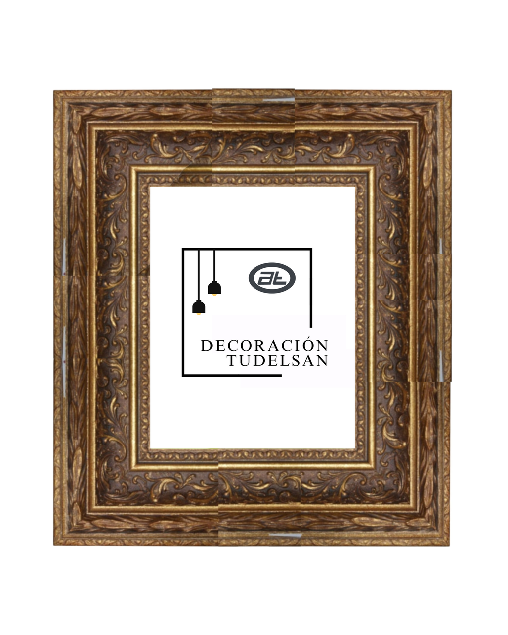 Marco de Oro Envejecido 00215G1/0654 – Elegancia