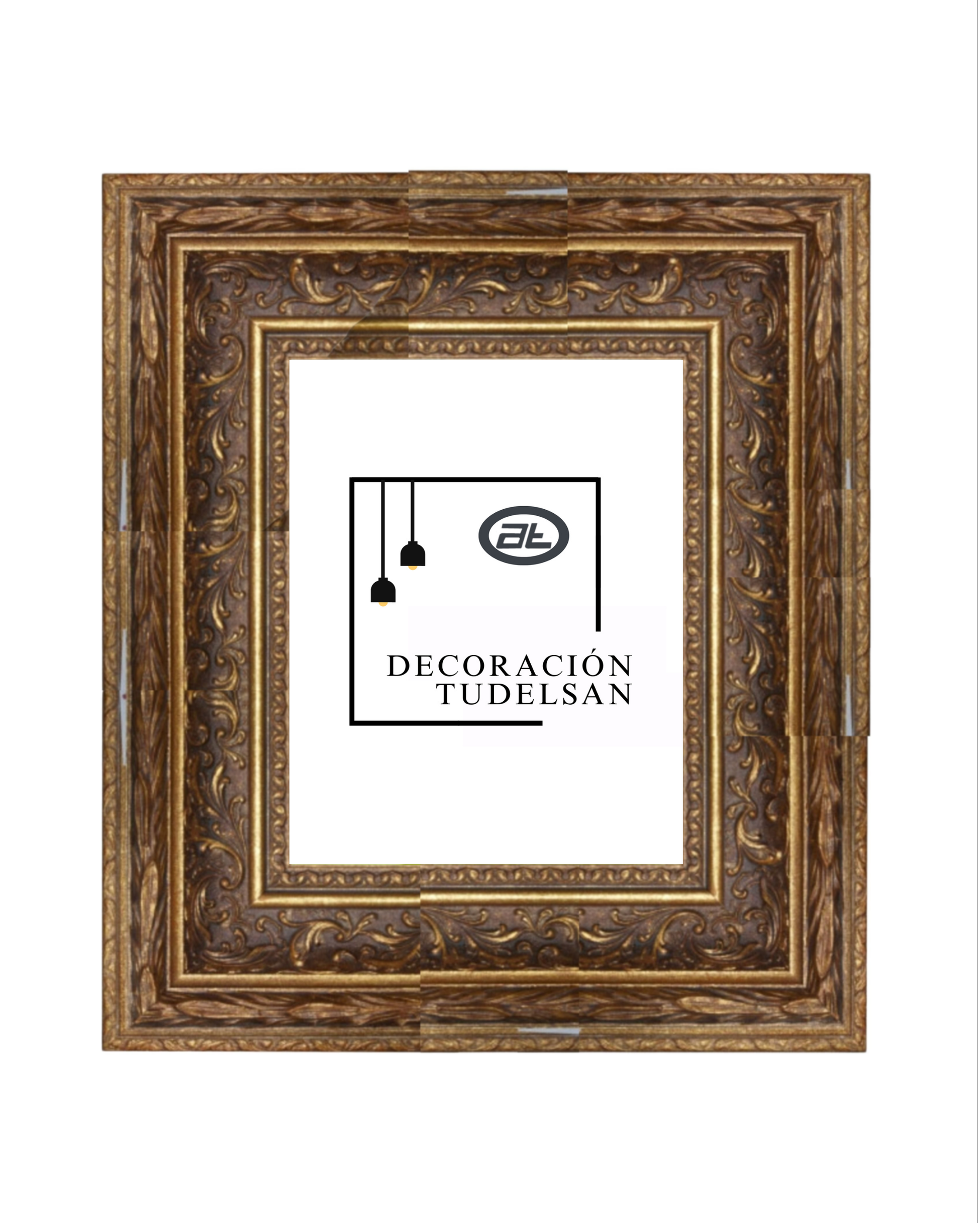 Marco de Oro Envejecido 00215G1/0654 – Elegancia