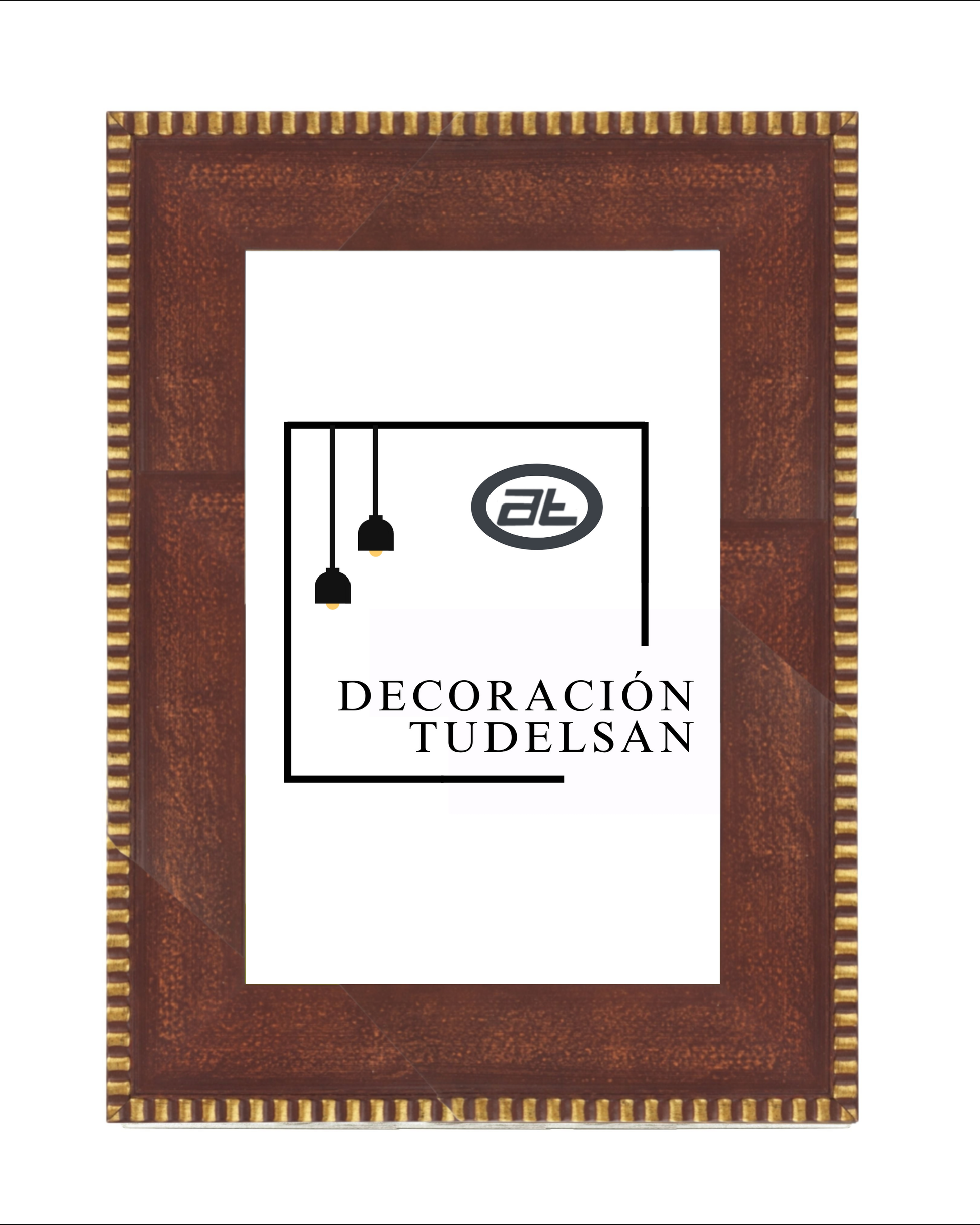 Marco Avellana con Detalles Dorados  00596G3/3415 –