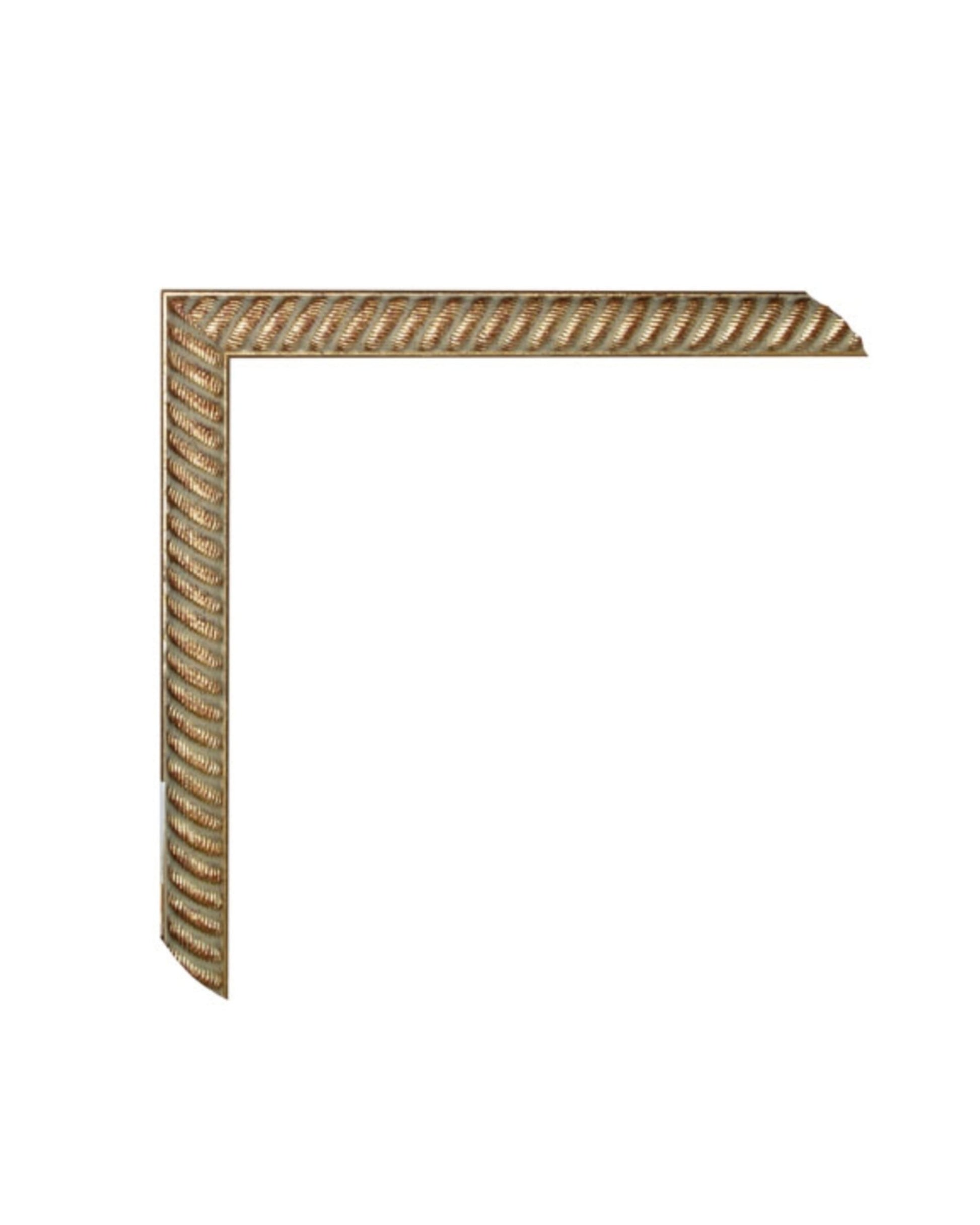 Marco Dorado con Pátina Gris 00426G1/1770– Envejecido