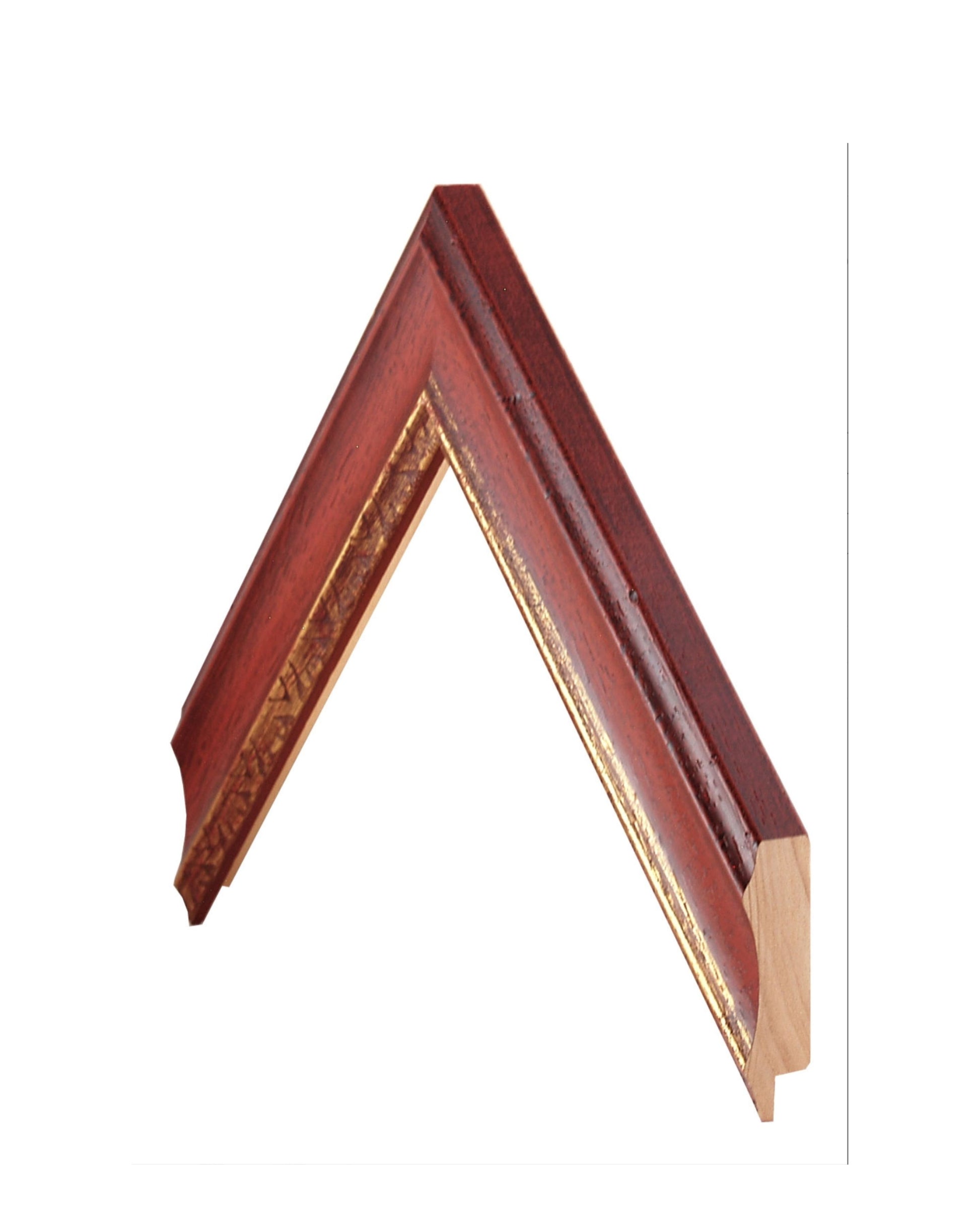 Marco Rojo con Grabado Dorado 00564A0/2233–