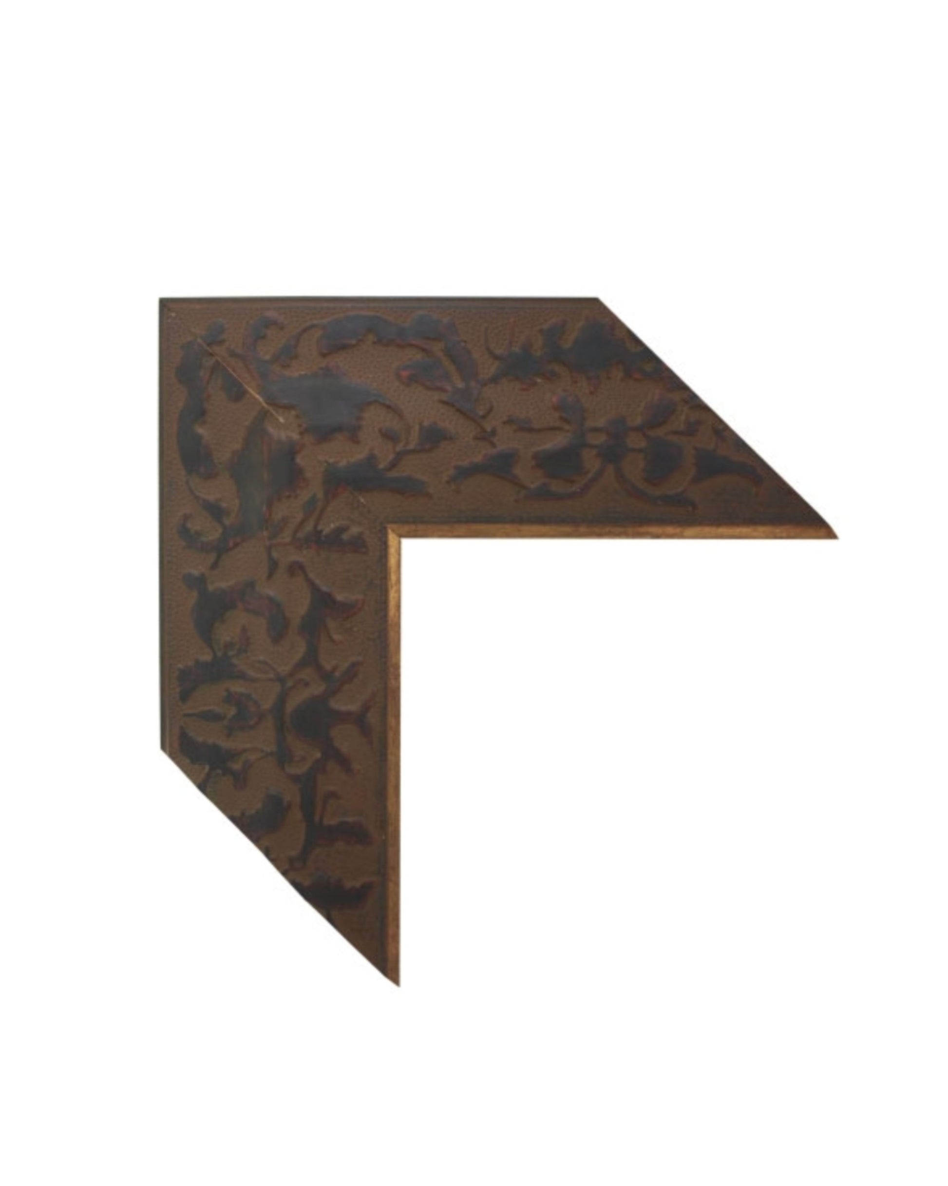 Marco Negro con Filo Dorado 00781G1/3211 – Minimalismo