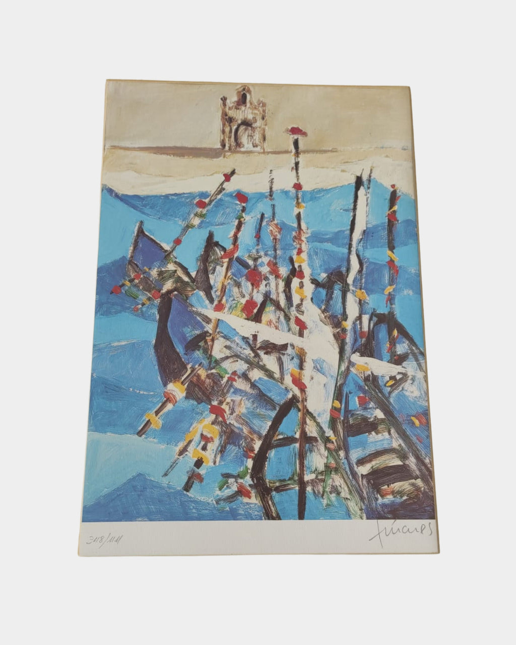 Acuarela Original – Paisaje Natural, 31.5 x 43.5 cm