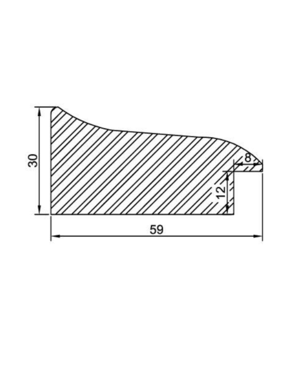 Marco Plata sobre Negro 00796G1/3320 – Elegancia
