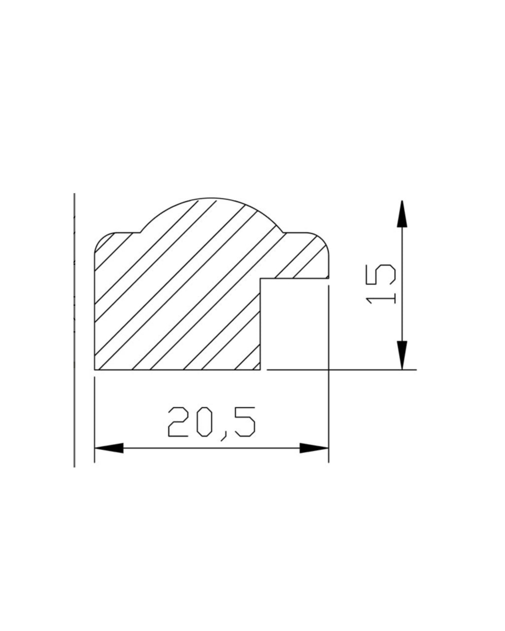 Marco Plata con Pátina Gris 00426G1/1769– Elegancia Envejecida