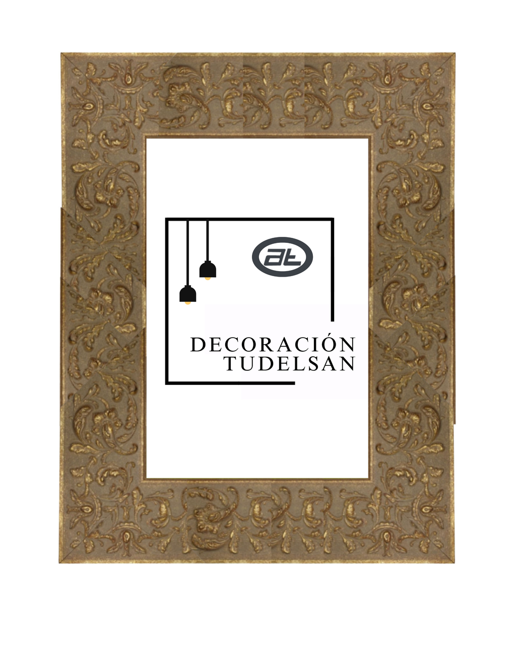 Marco Dorado Hojas  00082G1/0648 – Brillo