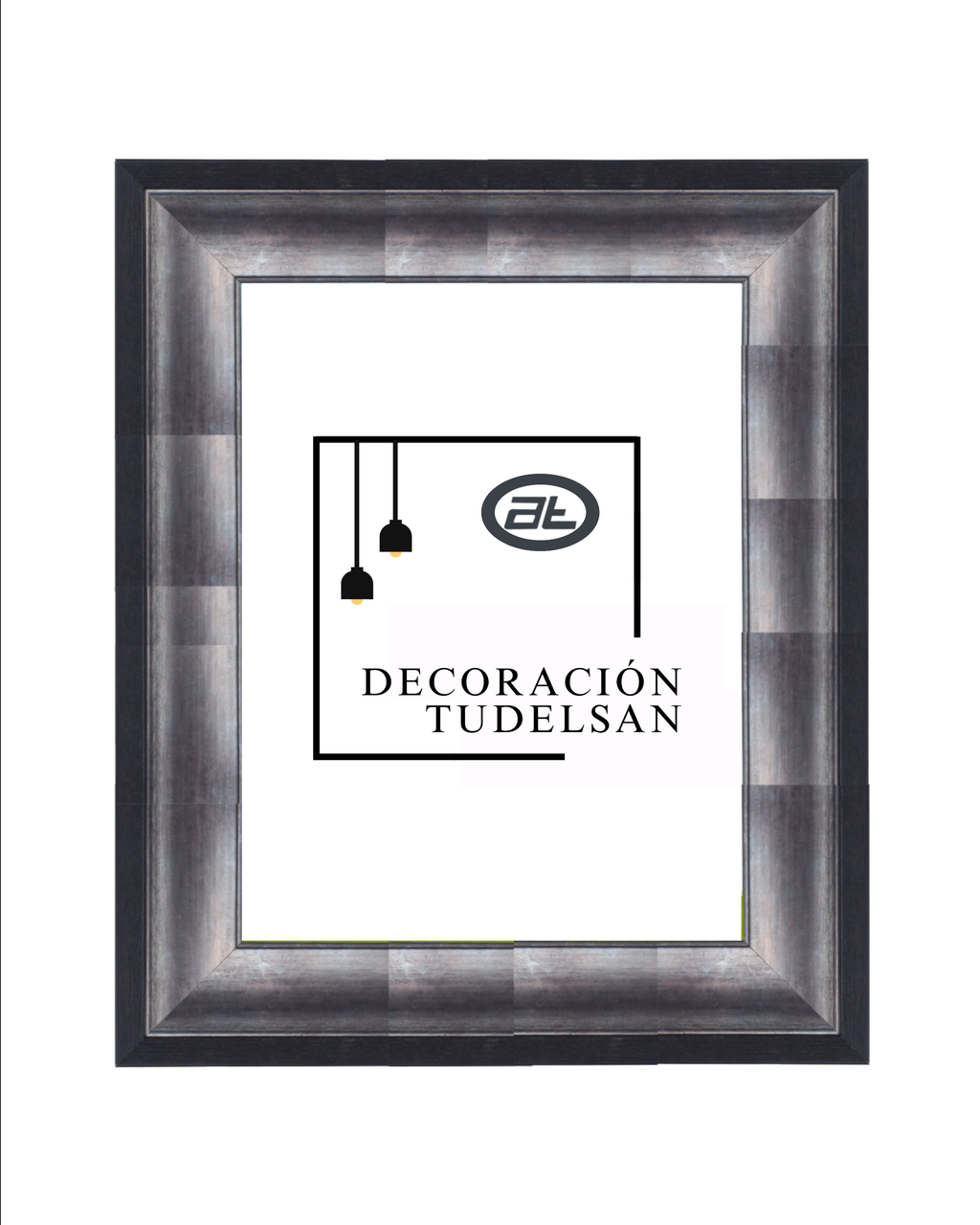 Marco 00155 negro Artístico – Personalidad y Estilo con Toques Creativos