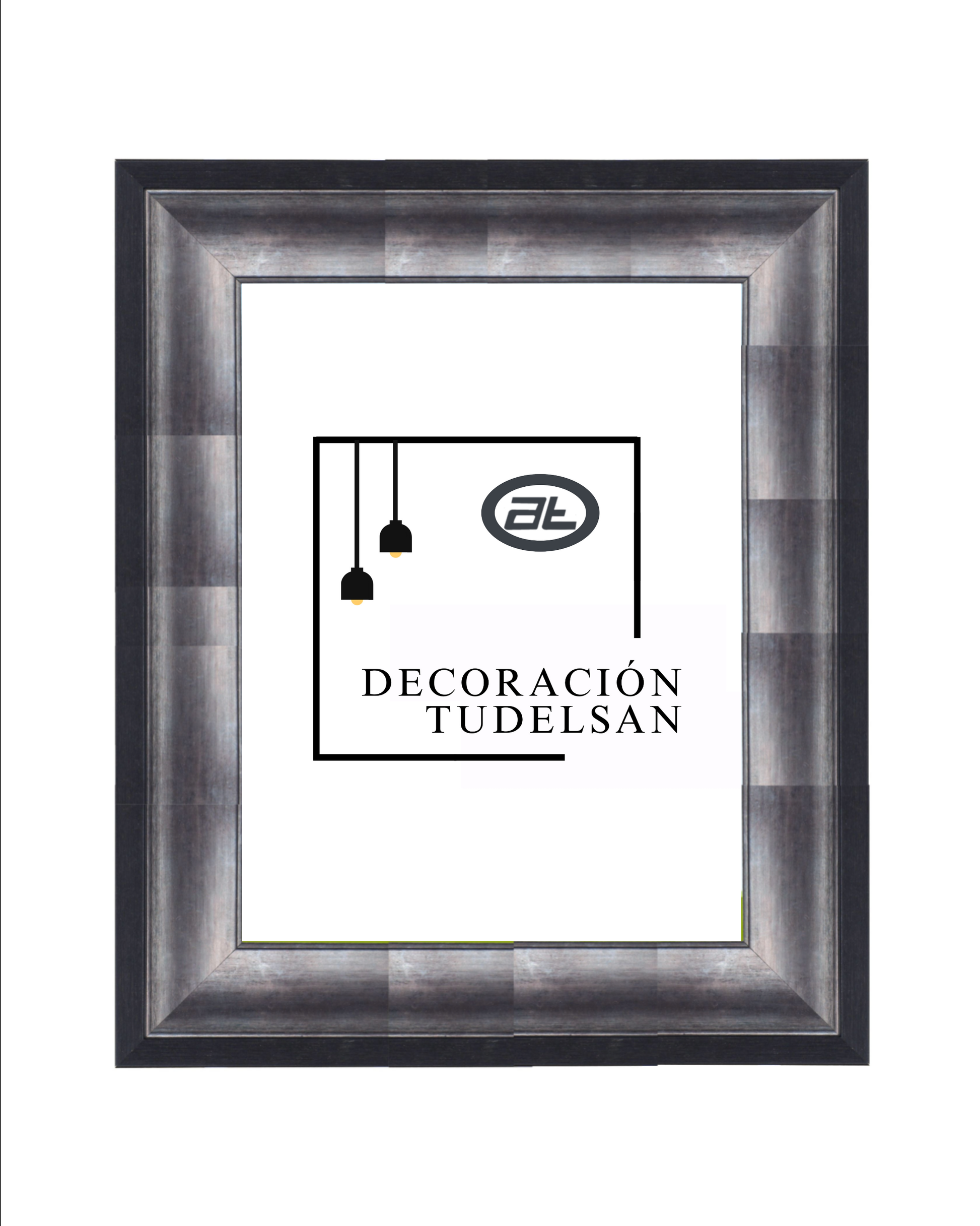 Marco 00155 negro Artístico – Personalidad y Estilo con Toques Creativos