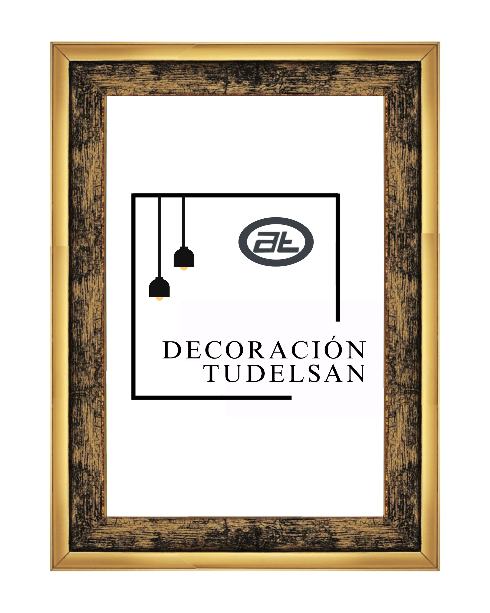 Marco Oro sobre Negro 00594Y6/2918 –