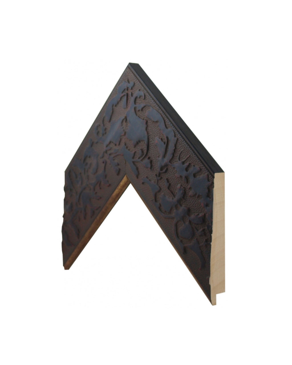 Marco Negro con Filo Dorado 00781G1/3211 – Minimalismo