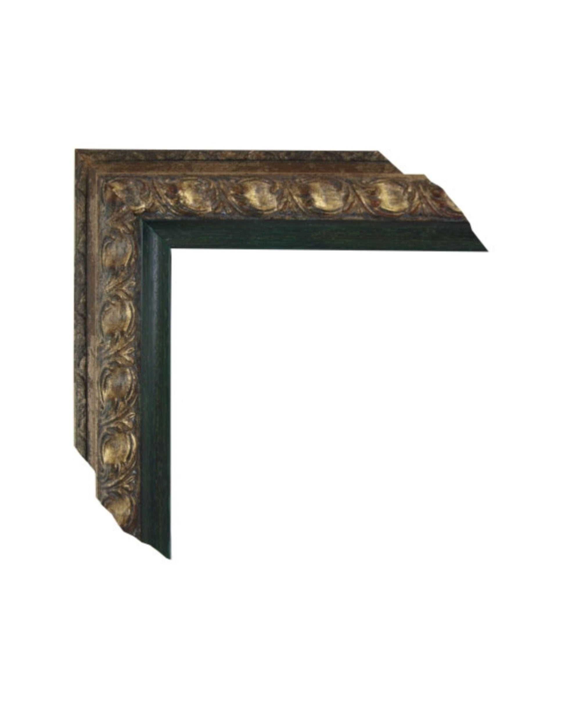 Marco Oro en Trozos con Filo Verde 00758G1/1432 –