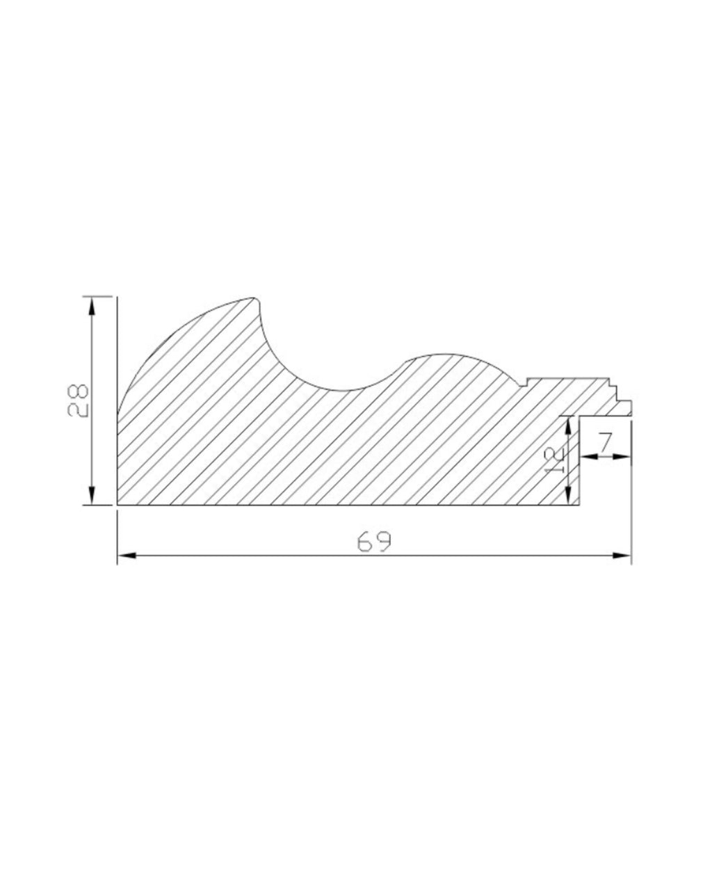 Marco Dorado con Entrecalle Azul 00792M0/3241 –