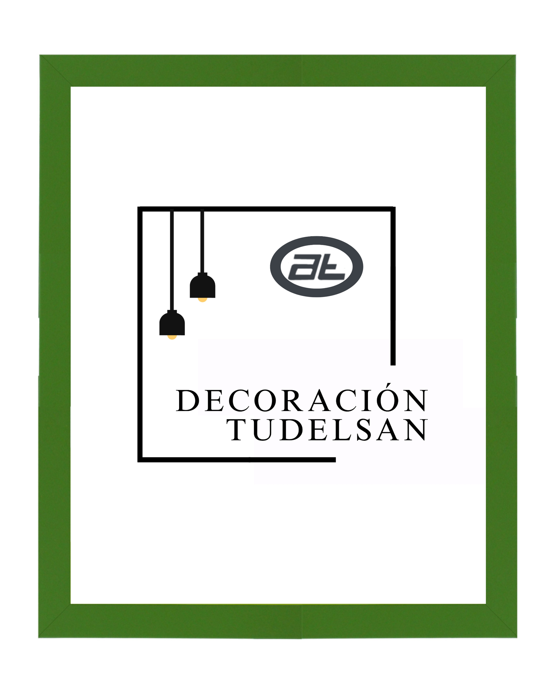 Marco verde 00533– Dulzura Moderna con Personalidad Suave