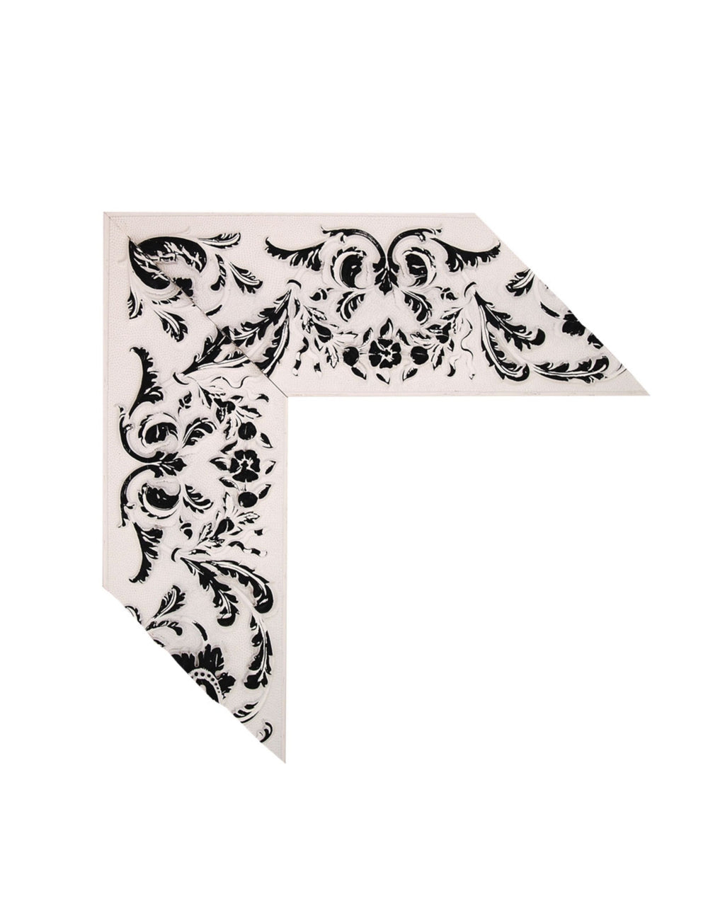 Marco Blanco con Hojas Negras00513G2/2584 – Delicadeza Natural