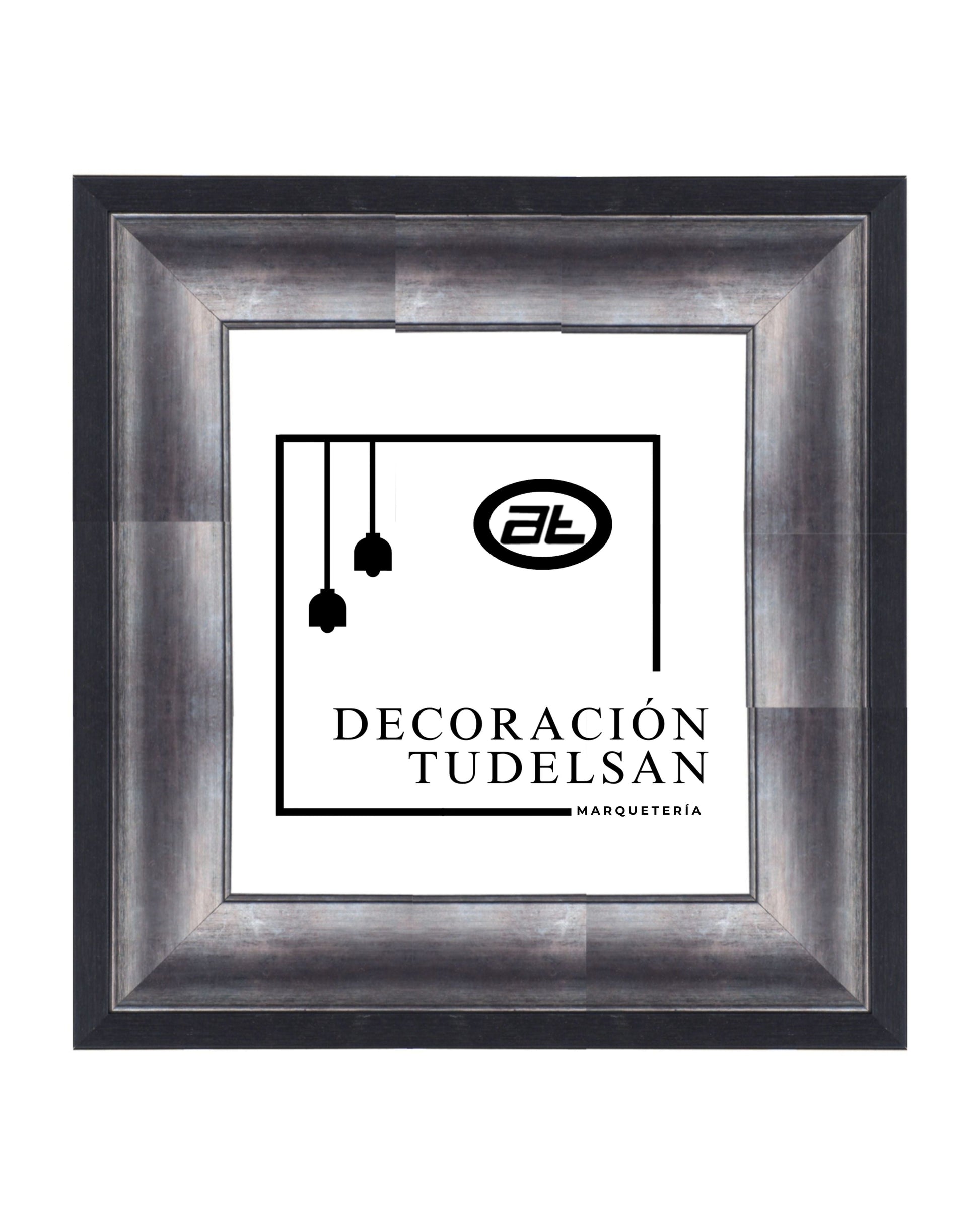 Moldura Lisa Negro Envejecido – Ref. 155 NEGRO