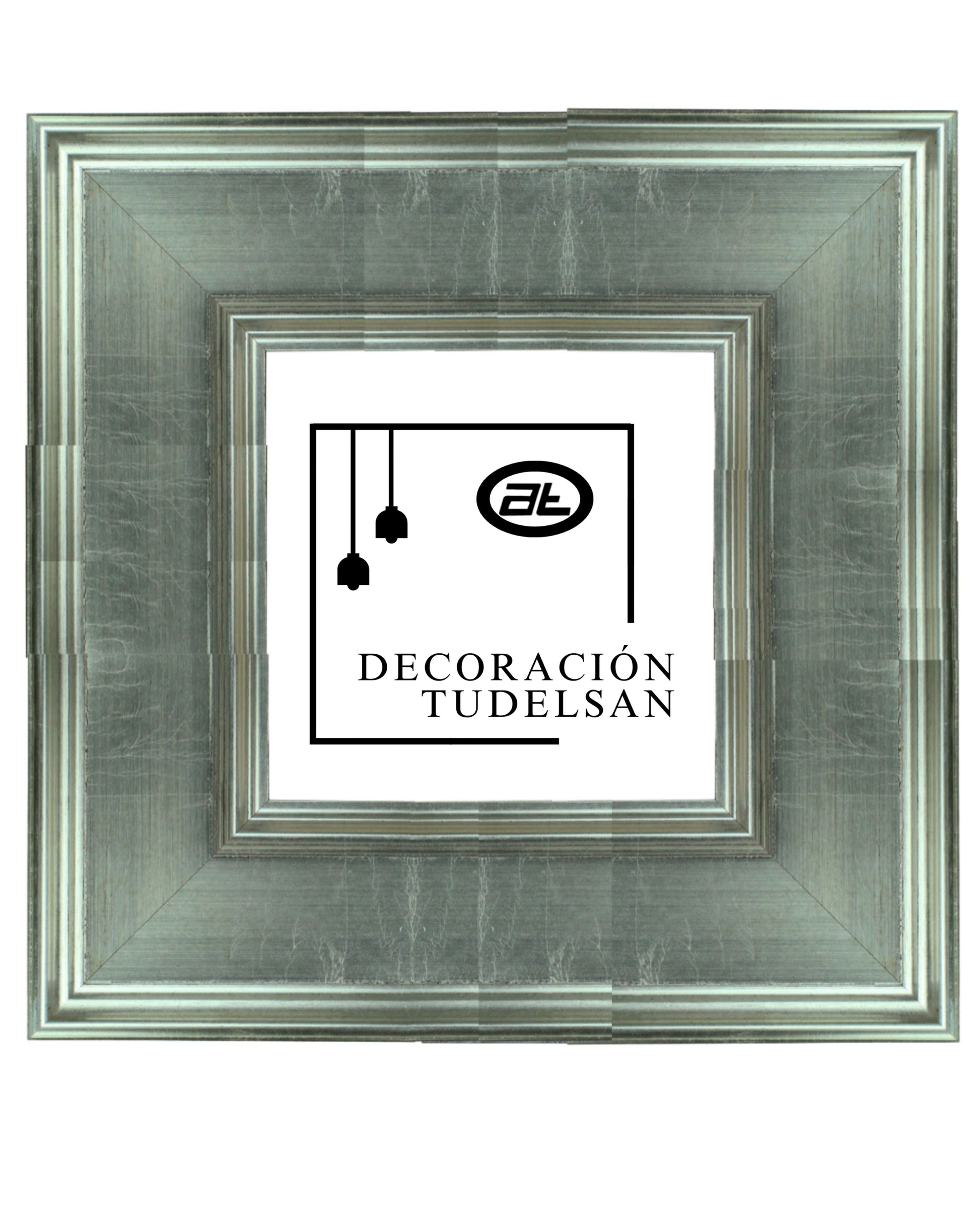 Moldura en Madera Acabado Plata. Modelo 5084 PLATA – Modernidad y Elegancia Sobria