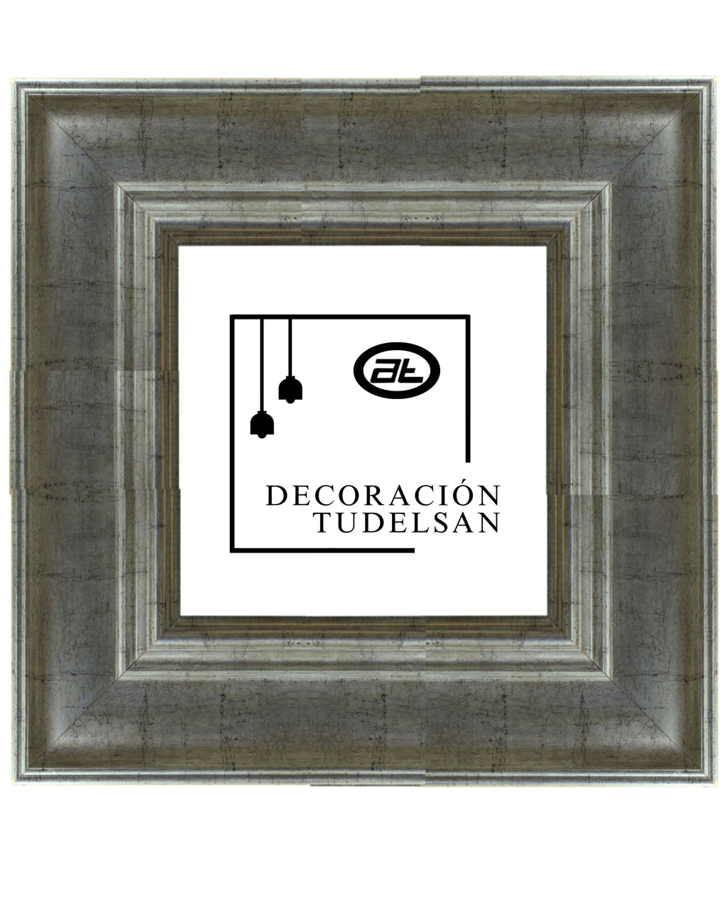 Moldura en Madera Acabado Plata. Modelo 5091 PLATA – Elegancia Atemporal