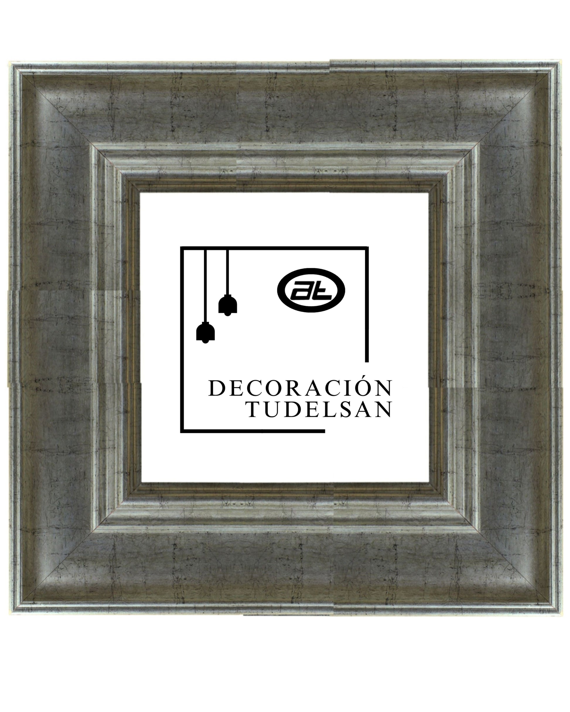 Moldura en Madera Acabado Plata. Modelo 5091 PLATA – Elegancia Atemporal