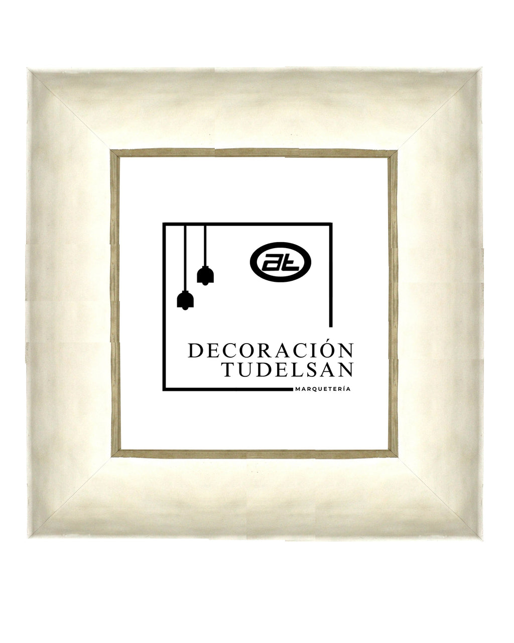 Moldura en Madera Acabado Blanco. Modelo 8595 BLANCO – Pureza, Luminosidad y Estilo Versátil