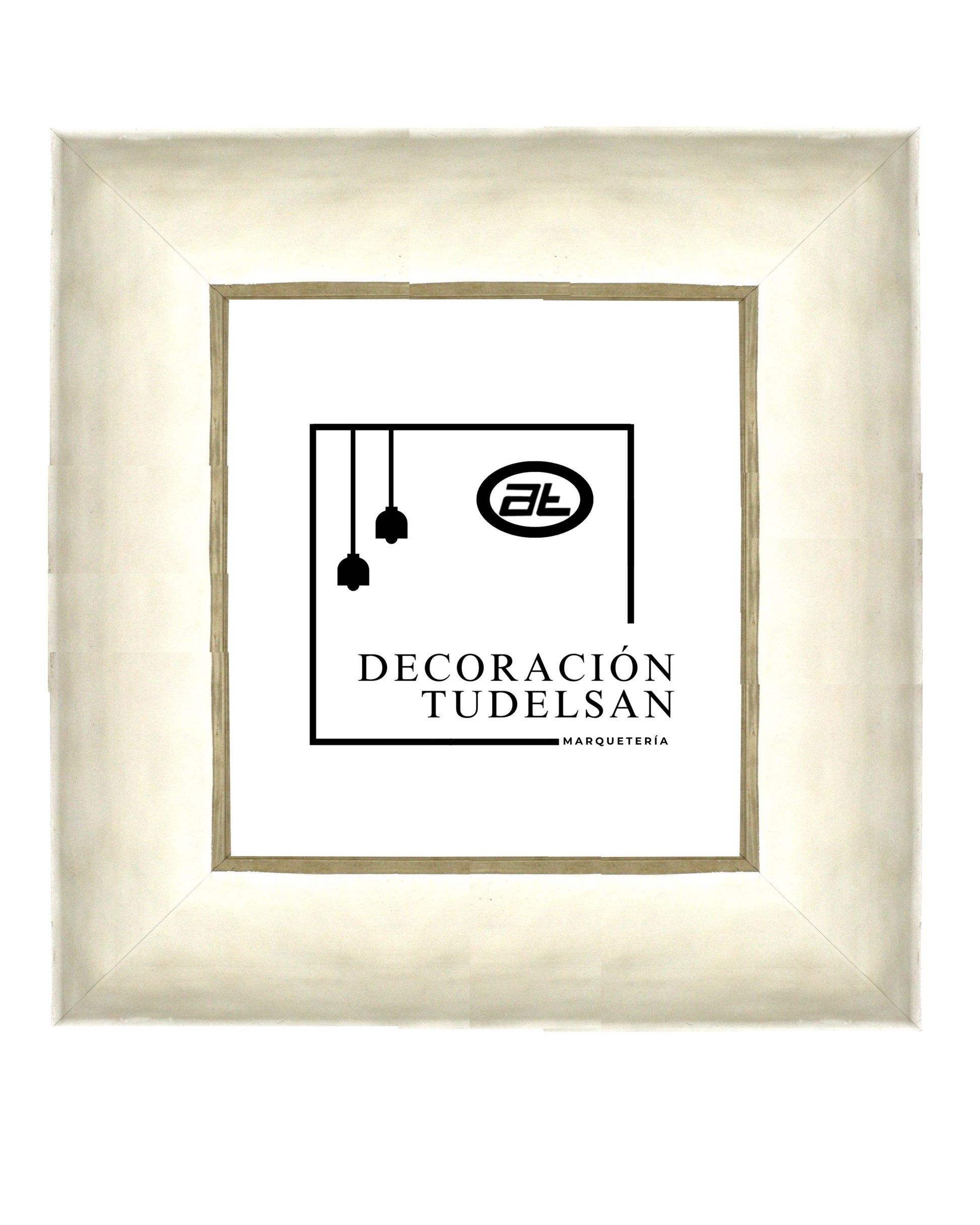 Moldura en Madera Acabado Blanco. Modelo 8595 BLANCO – Pureza, Luminosidad y Estilo Versátil