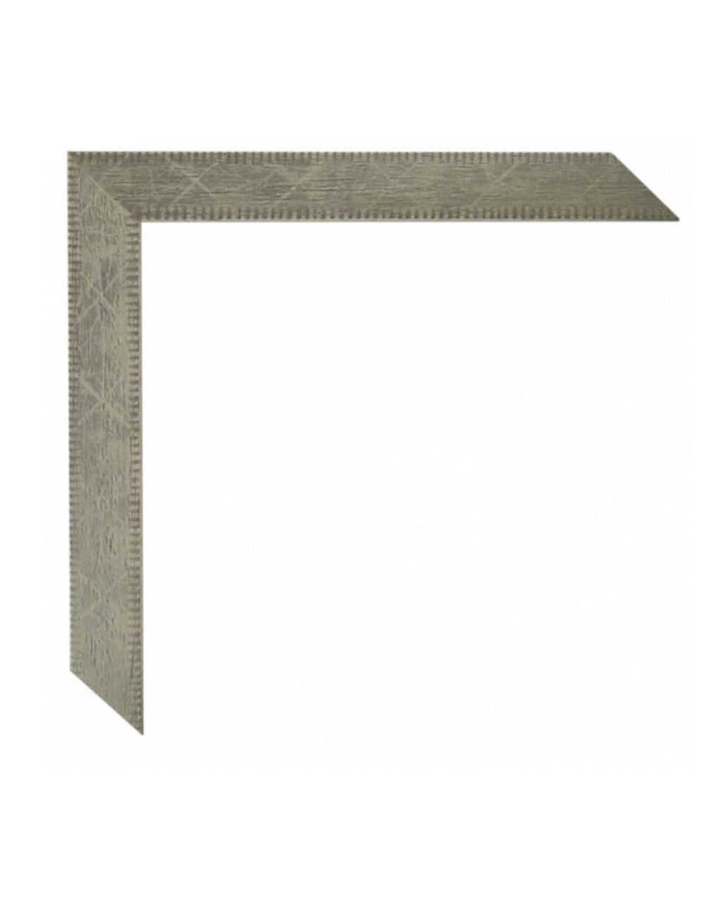 Marco Plata con Diseño de Rombos 00304M0/3383-