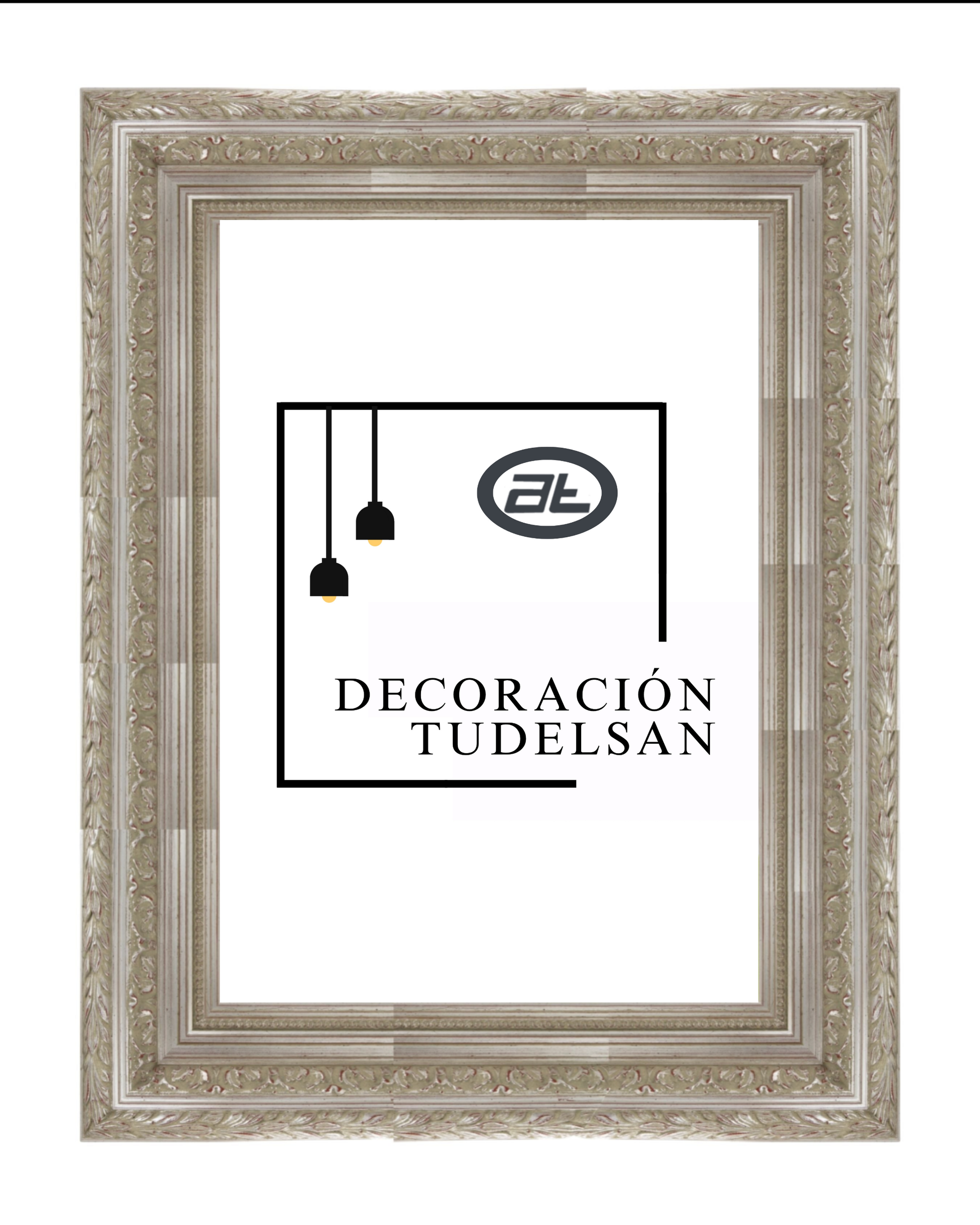 Marco Plata Pátina Gris  00404Z1/2685 –