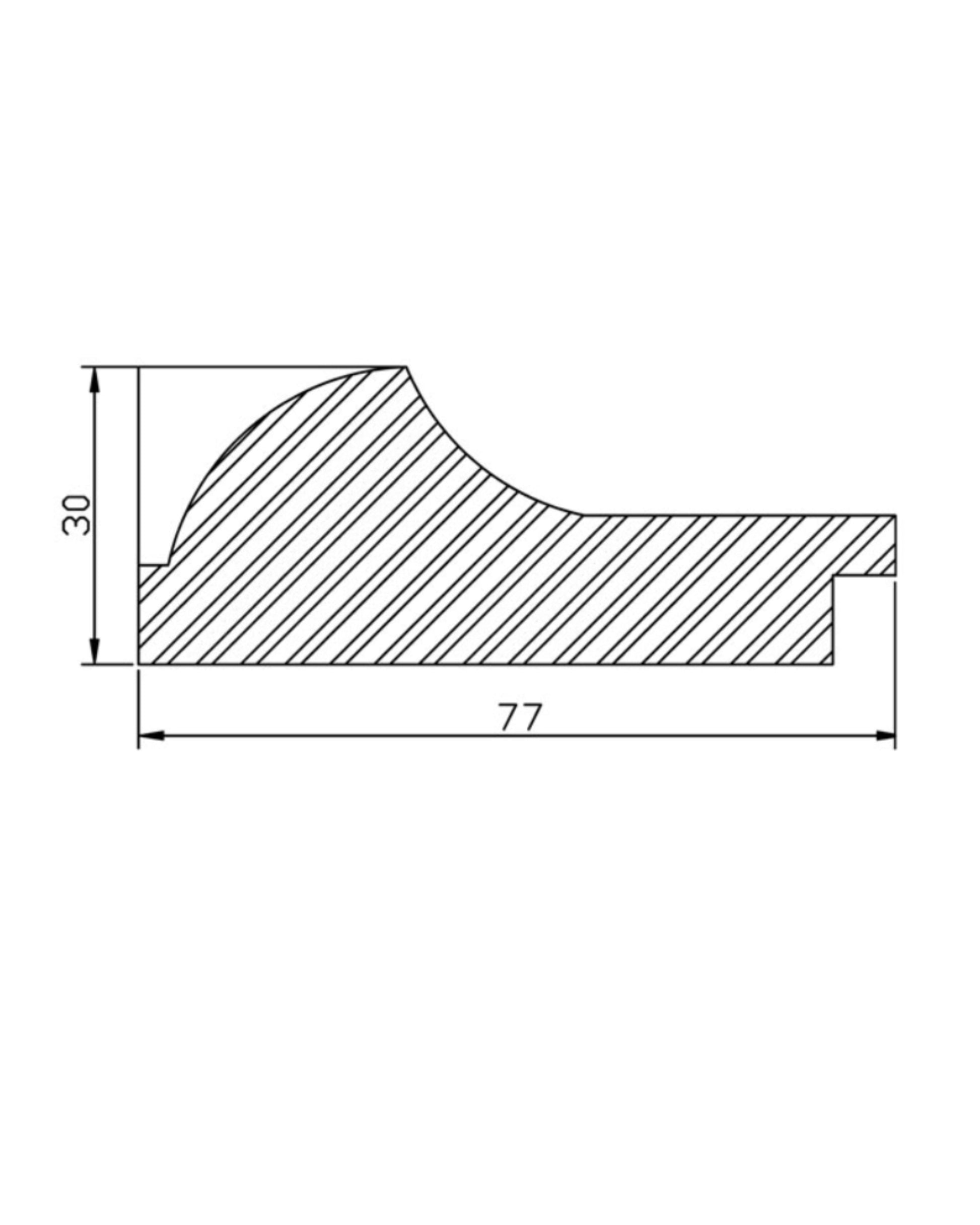 Marco Plata al Agua 595Y6/2913  – Brillo