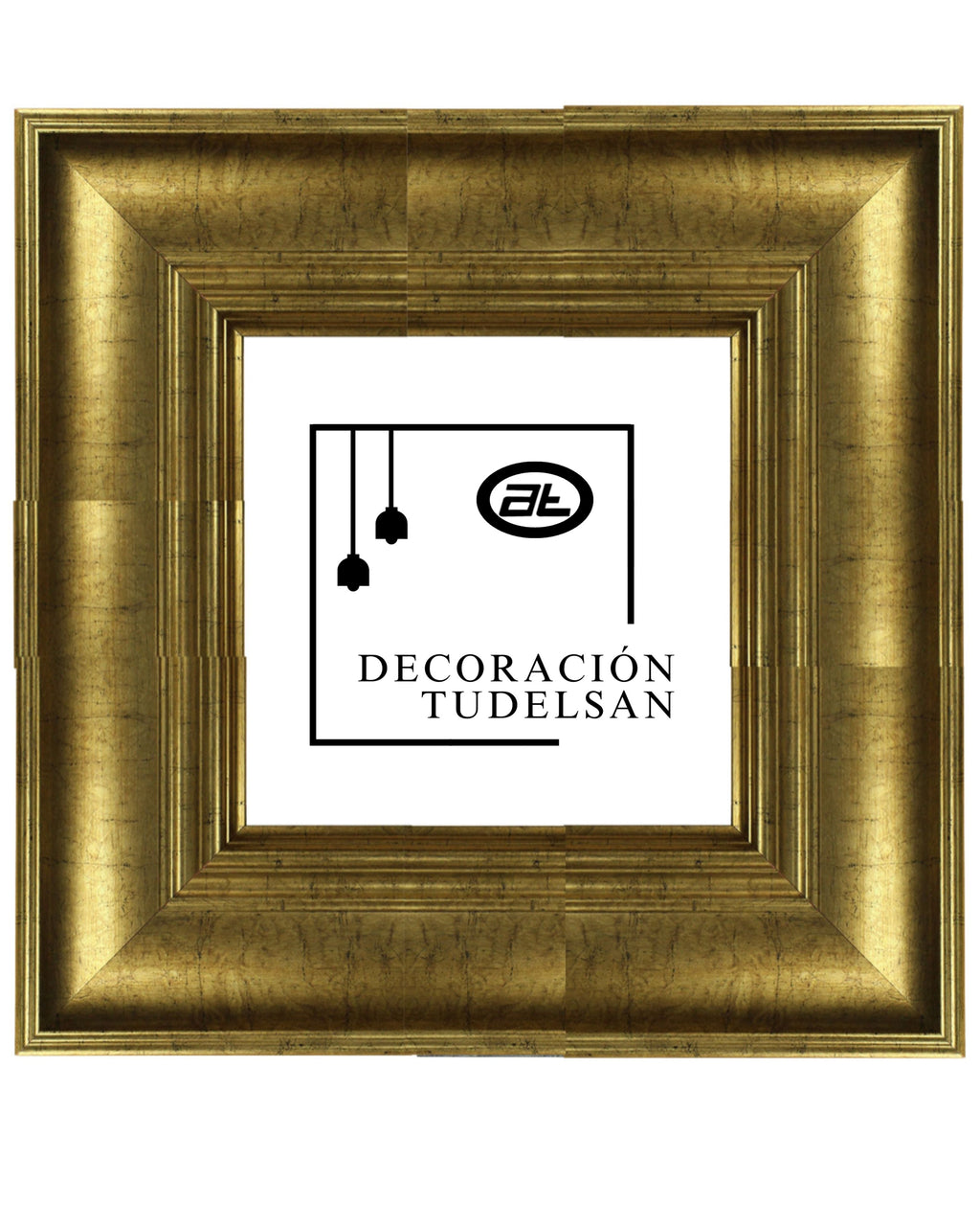 Moldura en Madera Acabado Oro. Modelo 5091 ORO – Distinción Clásica