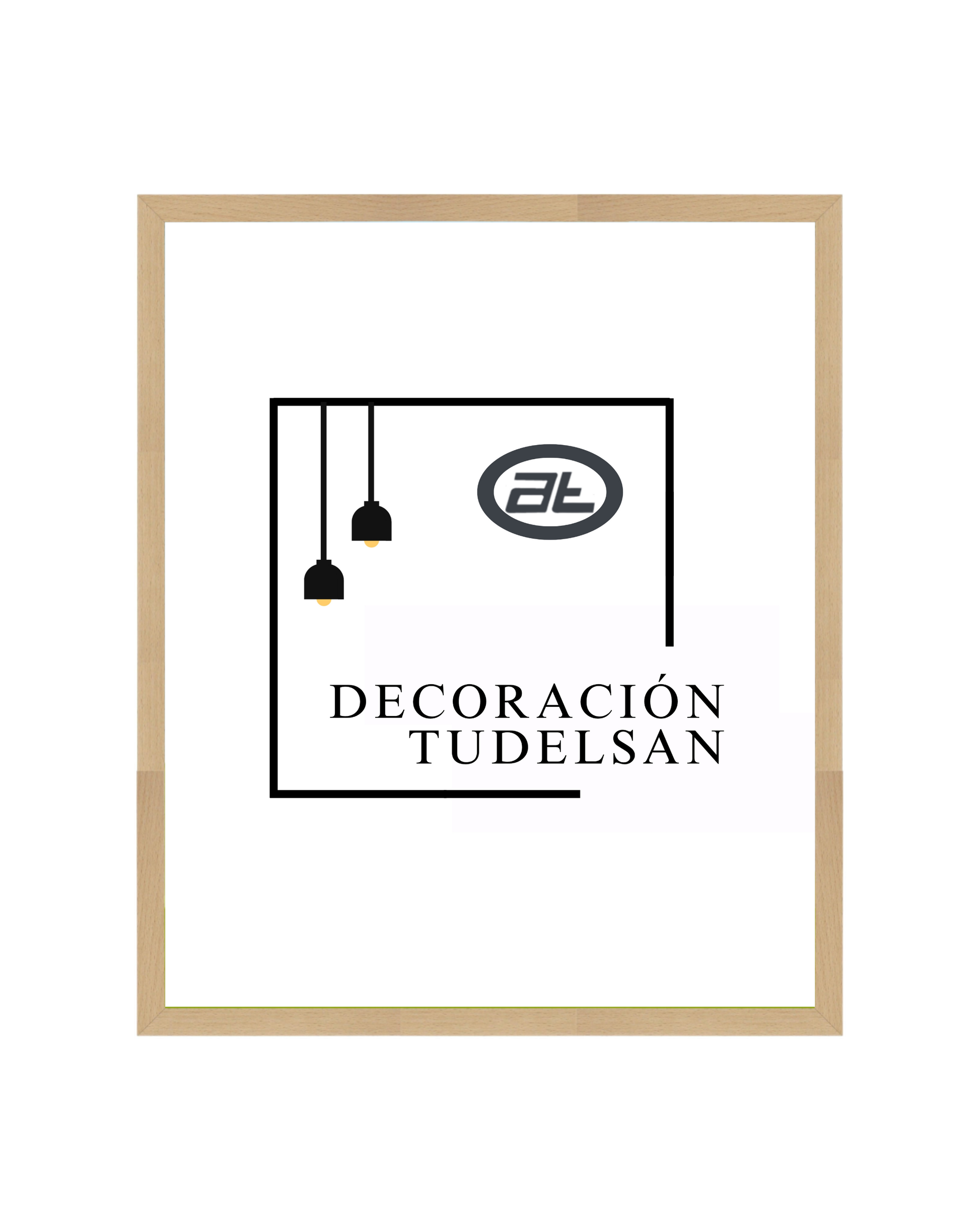 Marco madera Liso 001006 Haya – Minimalismo