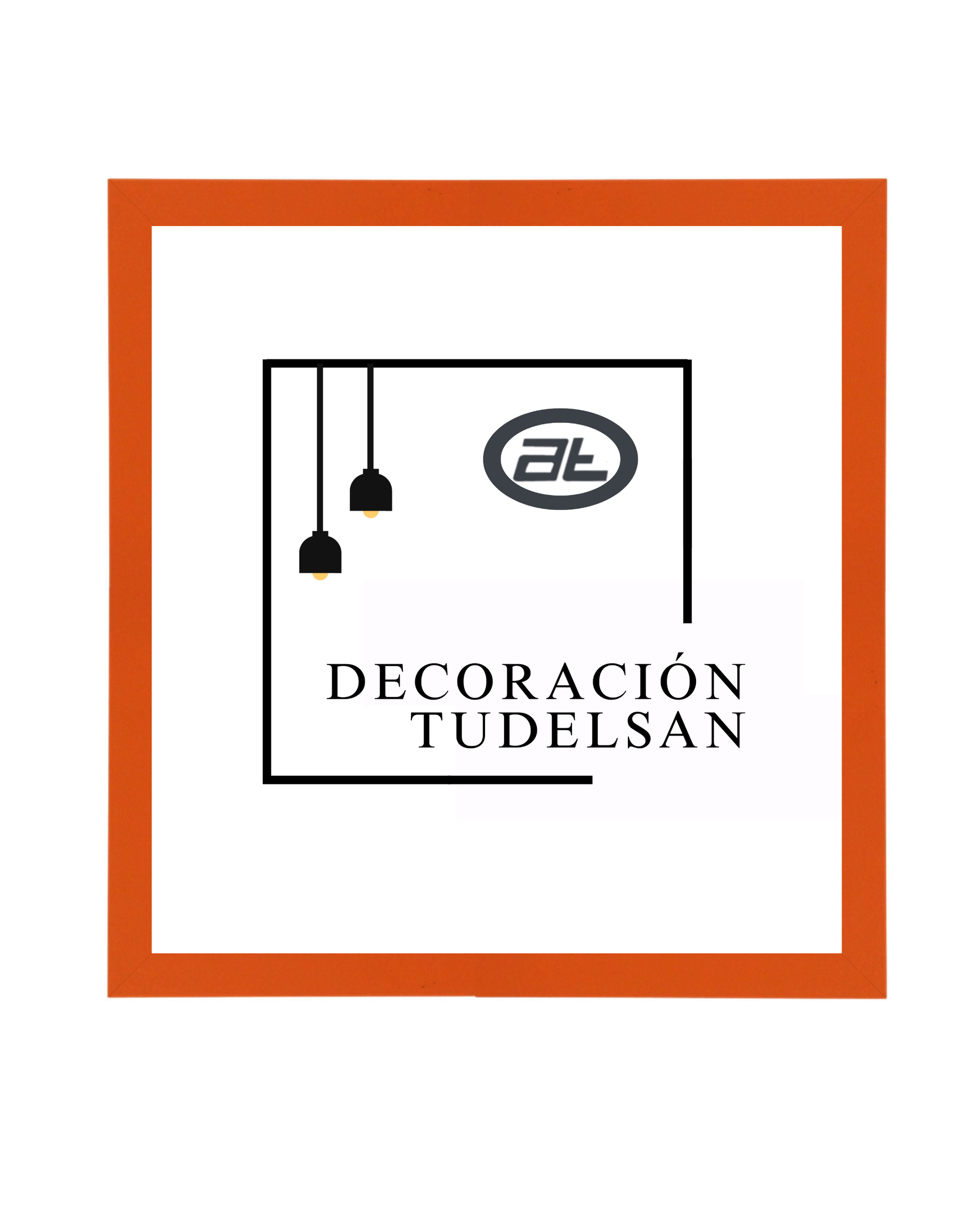 Marco modular en naranja 00533 –  Natural