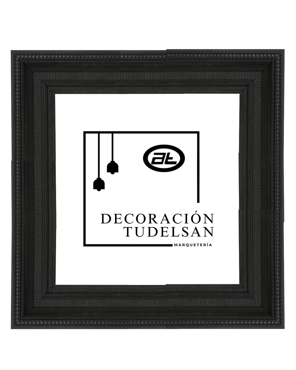 Moldura Negra Texturizada – Ref. 4833 NEGRO