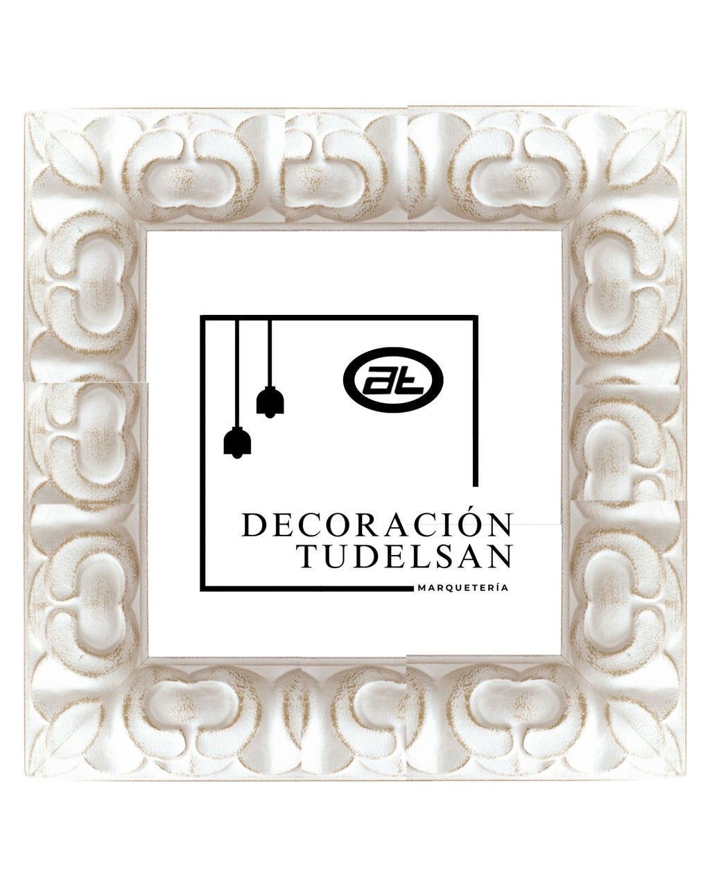 Moldura Decorativa Blanca – Ref. 238 BLANCO