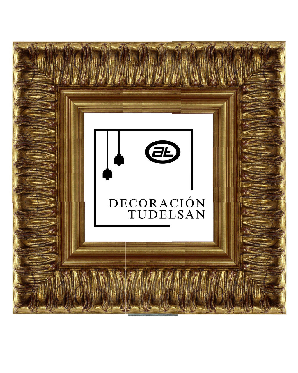 Moldura en Madera Acabado Oro. Modelo 5097 ORO – Elegancia Escultural y Carácter Exclusivo