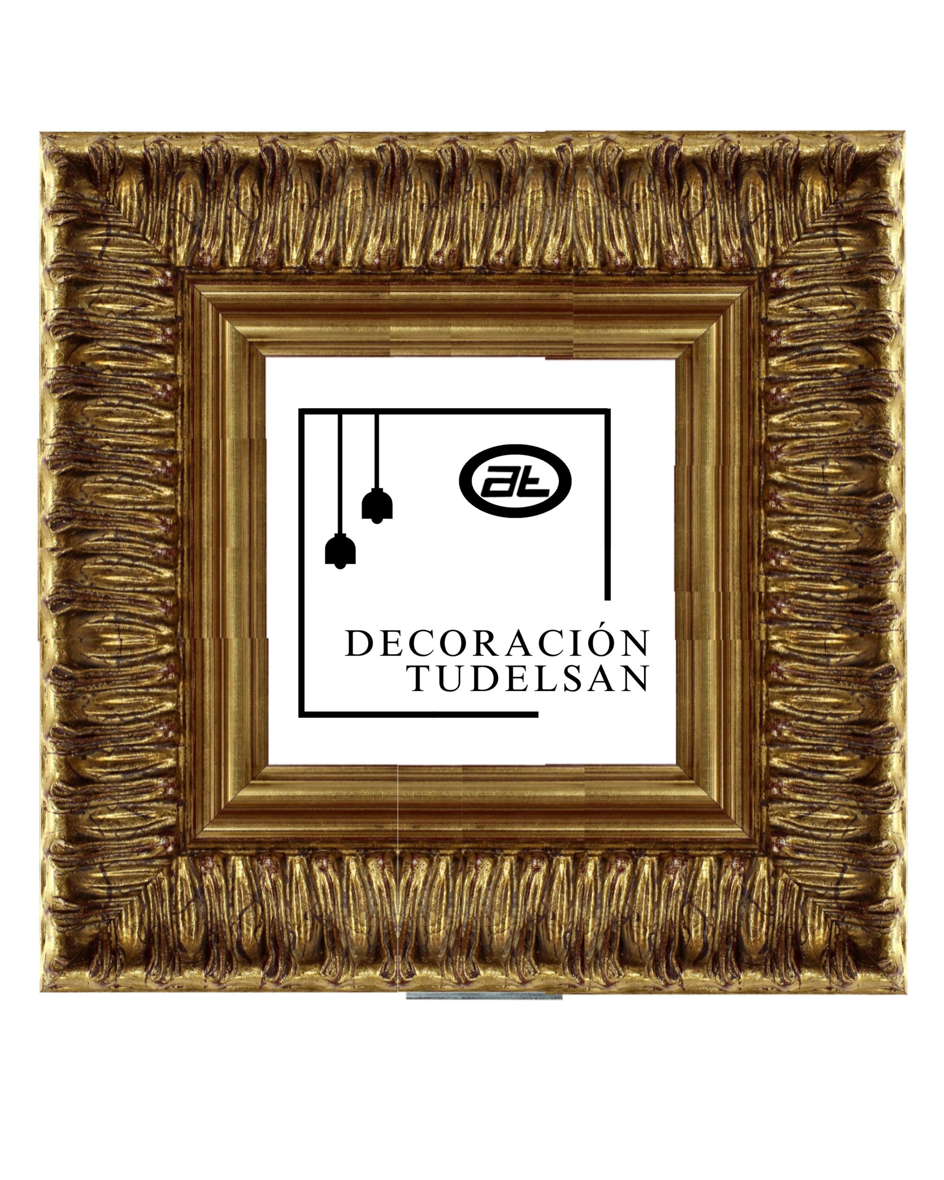 Moldura en Madera Acabado Oro. Modelo 5097 ORO – Elegancia Escultural y Carácter Exclusivo