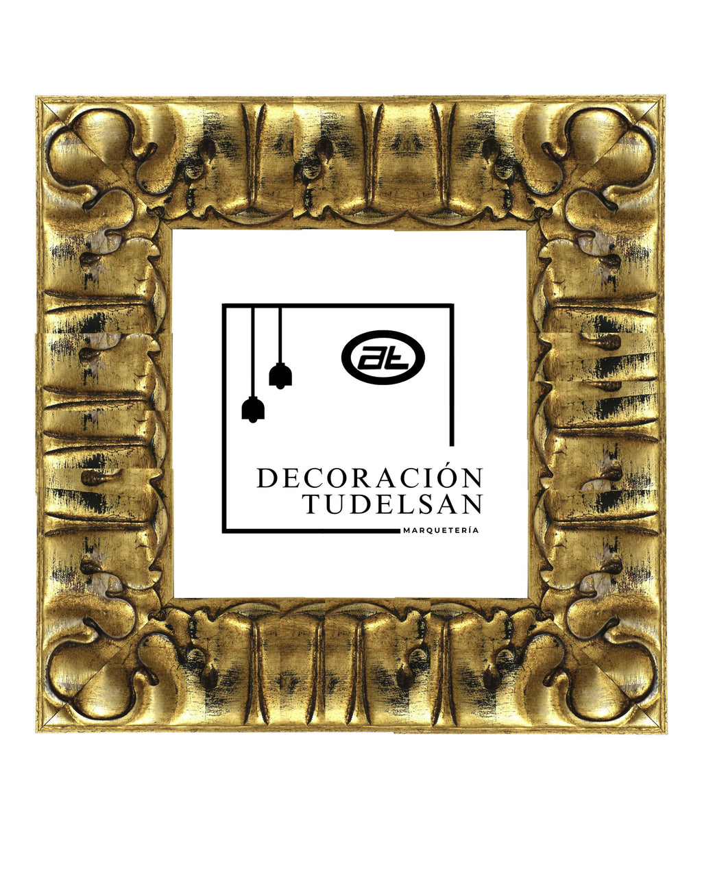 Moldura en Madera Acabado Oro. Modelo 5105 ORO – Envejecido   (NO STOCK)