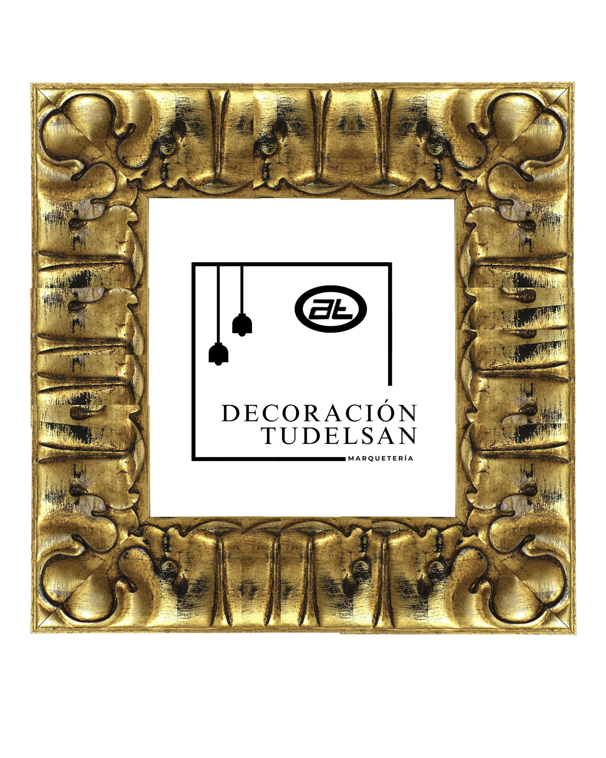 Moldura en Madera Acabado Oro. Modelo 5105 ORO – Envejecido   (NO STOCK)